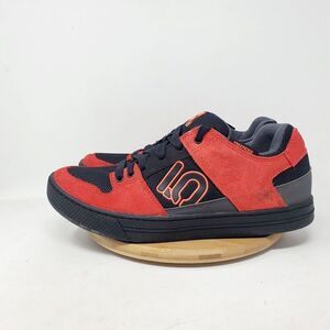 Five Ten Freerider Shoes Mens 12 Downhill MTB BMX Stealth Black Red Low Sneakers